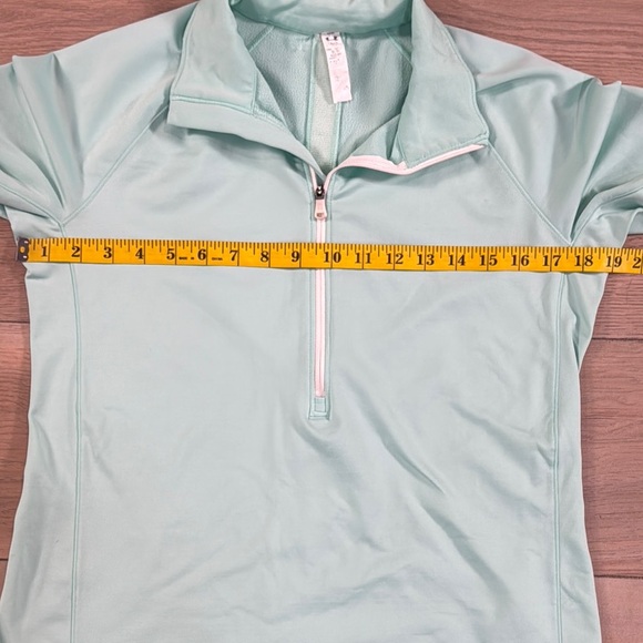 Under Armour Women’s Mint Green Half-Zip Pullover - Picture 8 of 11